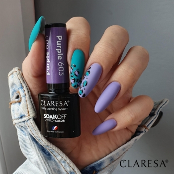 Claresa Lakier hybrydowy Purple 603 5g